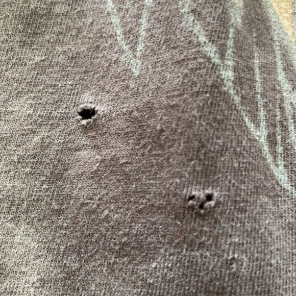 RING OF FIRE | Men’s ROF Angel Wings Graphic Faded Brown Shirt Size Large - Picture 7 of 7